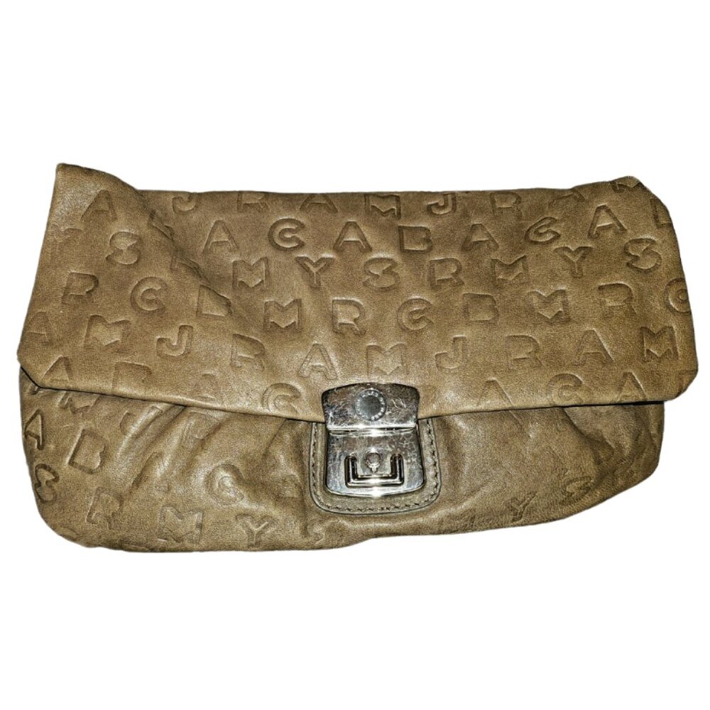 Marc by Marc Jacobs Dreamy Logo Linda Clutch MINT condition